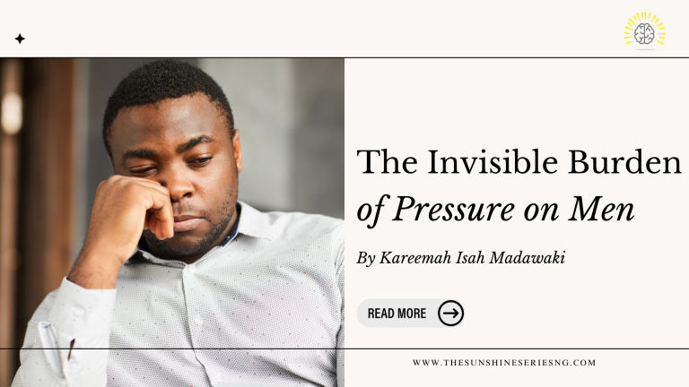 Community support strengthens mental health for Nigerian men.